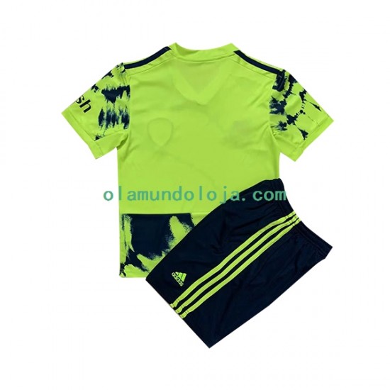 Camisola Leeds United Criança Equipamento Segundo 2022-2023 Manga Curta